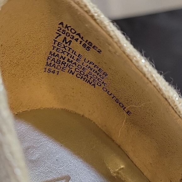 ANNE KLEIN POINTED TOE CRISSCROSS DOUBLE STRAP SLIP-ON WOMEN"S FLAT SHOE - Picture 15 of 16